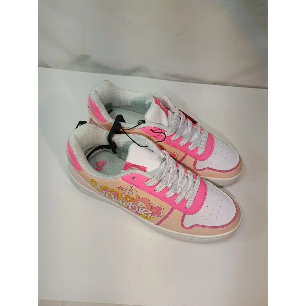 Women's Barbie by Mattel Pink Casual Sneaker Sizes 8 New with Tags
